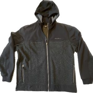 Eddie Bauer Mens Hooded Lined Jacket NWOT